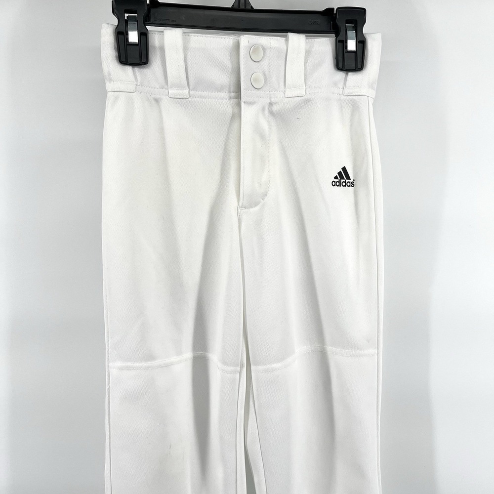 Adidas Aero Ready Baseball Pants Youth Boys Size XS White